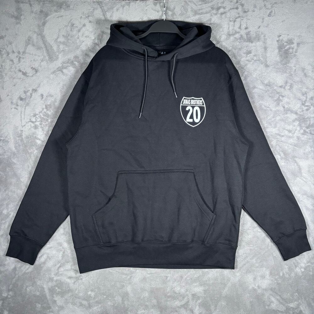 Jonas Brothers 2024 Greetings From Your Hometown Tour Hoodie Size Large